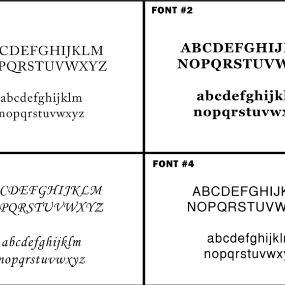 OAK Wood Name Plaques - Picture 5 of 5